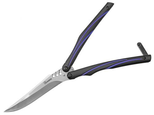 Nůž motýlek Albainox 02135 fialový